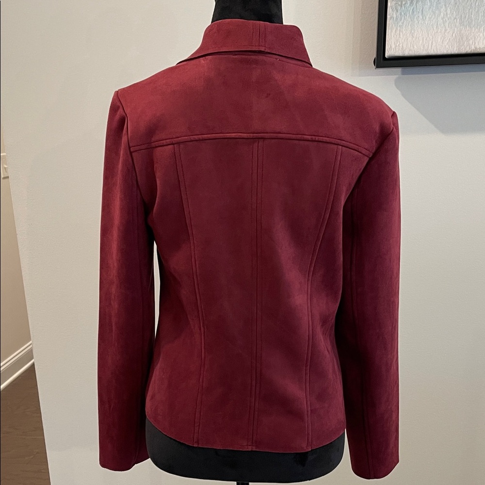 Philosophy Deep Red Jacket - Picture 2 of 5